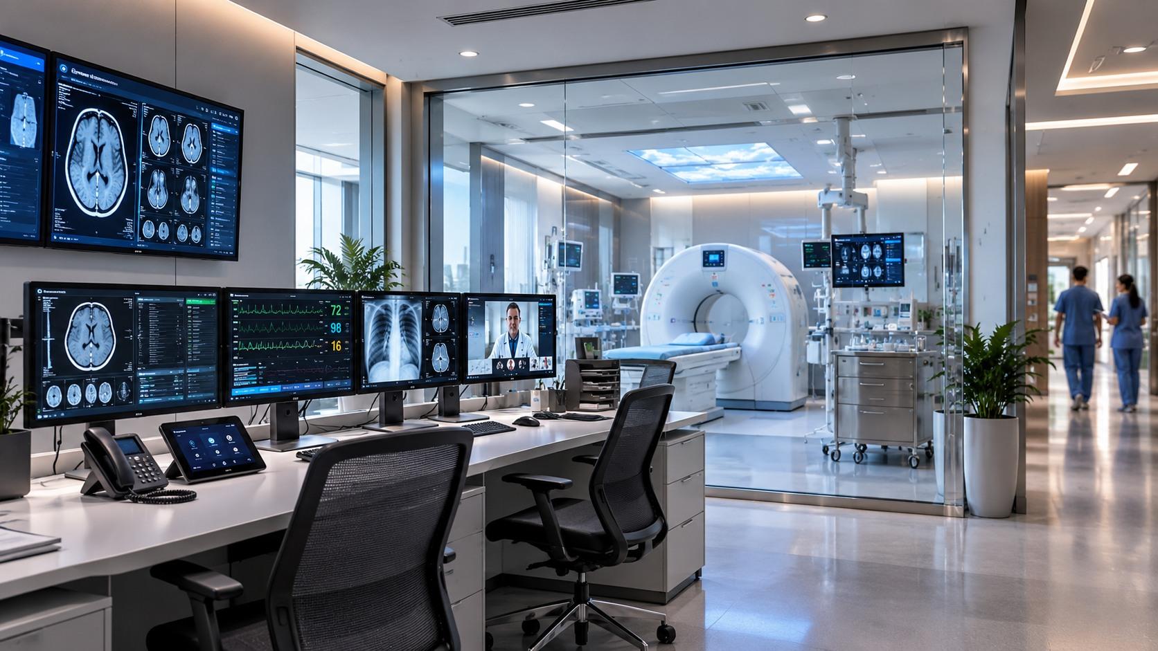 Advanced healthcare medical imaging and integrated clinical technology systems